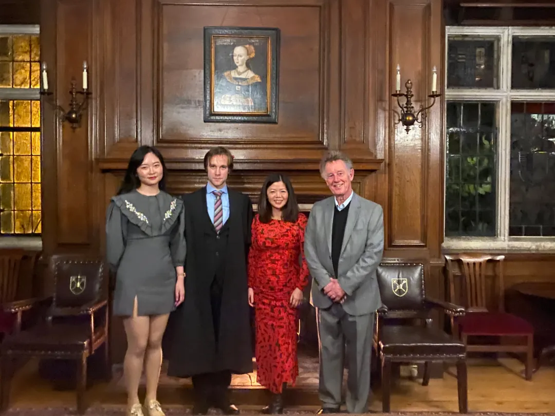 Biorbyt杨群博士与剑桥大学皇后学院创业活动嘉宾合影