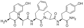 beta-Casomorphin amide [D-Ala2, D-Pro4, Tyr5] peptide