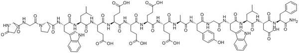 Human [Leu15] Gastrin Receptor I peptide