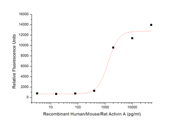 Human FOLR3 Protein, His Tag