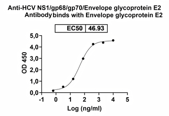 HCV NS1/gp68/gp70/Envelope glycoprotein E2 Human Monoclonal Antibody