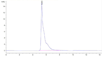 Recombinant human BAFFR protein, C-hFc (HEK293)