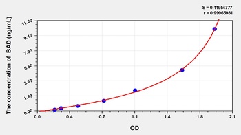Human Bcl2 antagonist of cell death (BAD) ELISA Kit